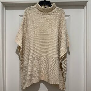 H&M button detail poncho
